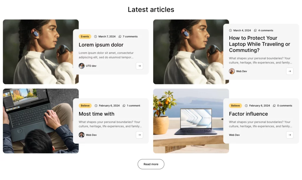 Blog posts