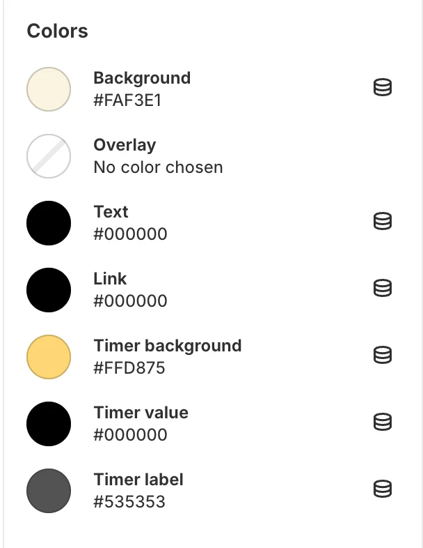 colors
