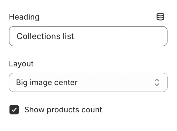 collections list