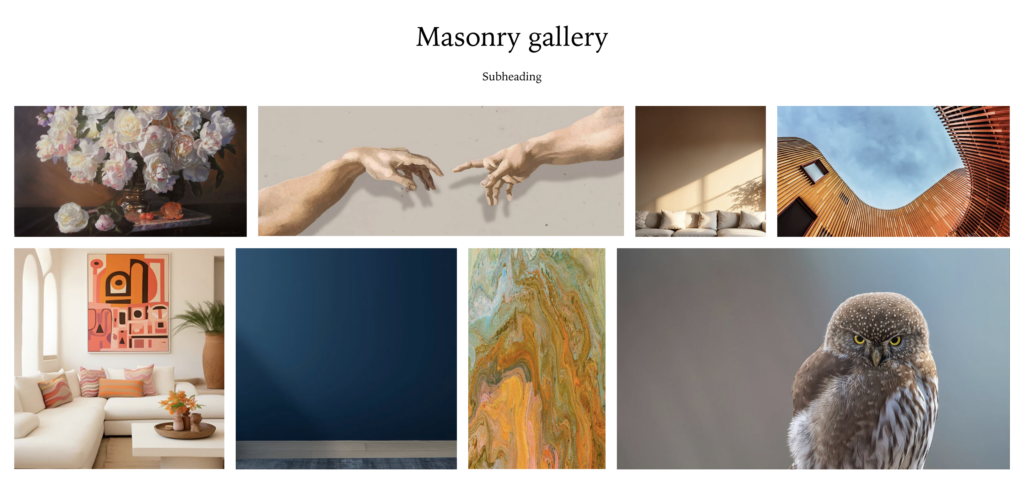 Masonry Gallery