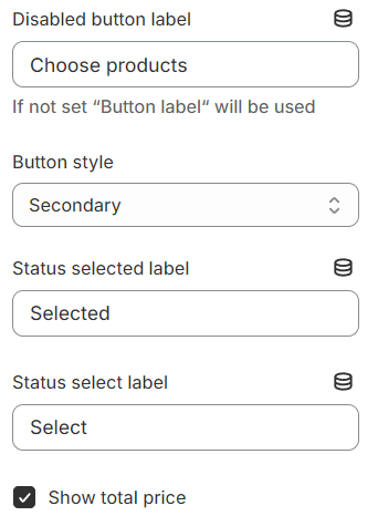 settings second image