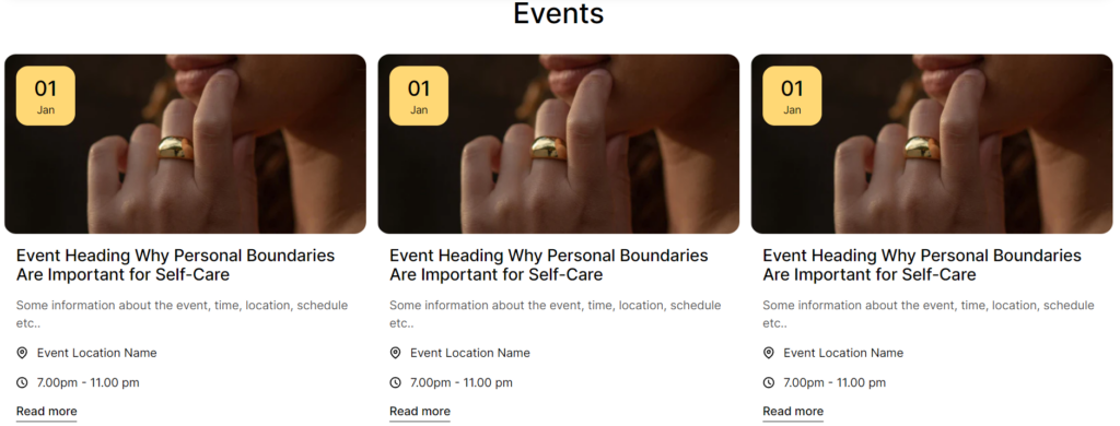 events