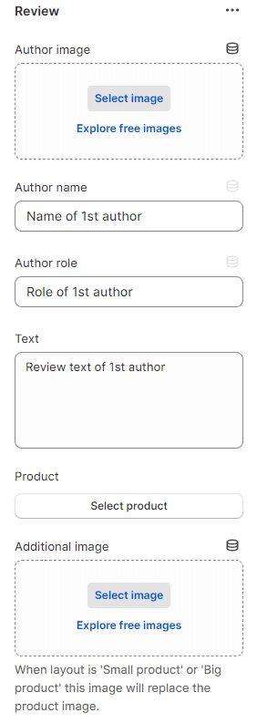 Review block