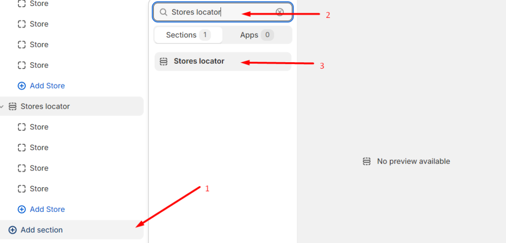 adding stores locator