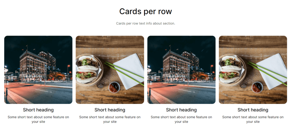 cards grid 3