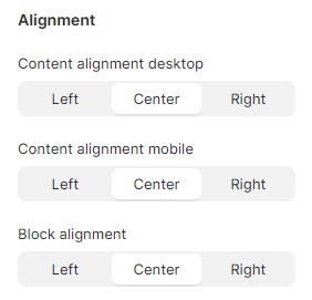 Alignment
