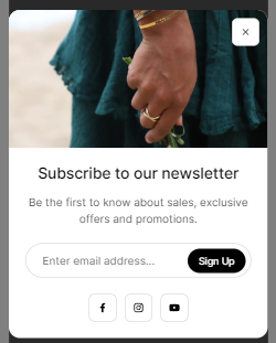 newsletter mobile
