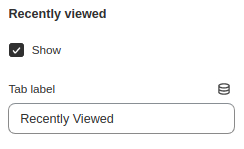 Recently viewed