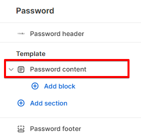 Adding a Section