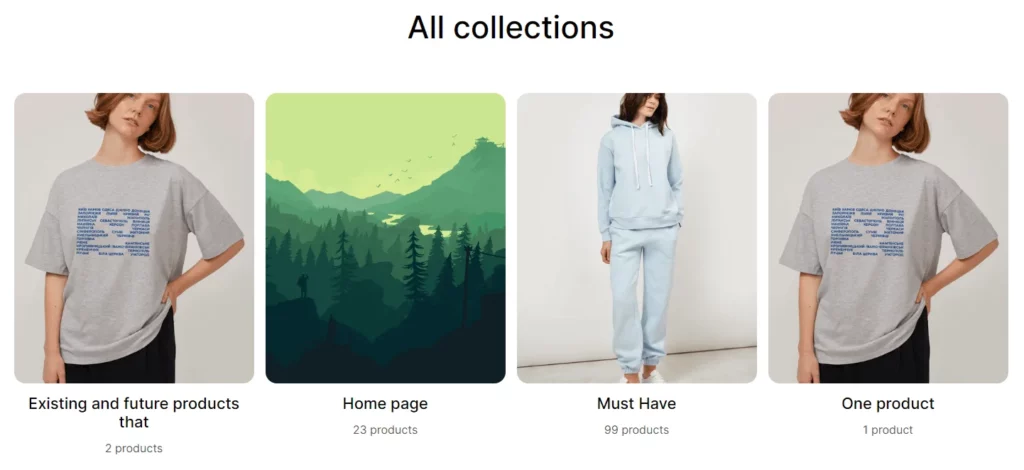 List collections