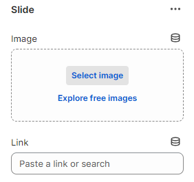 gallery Block settings