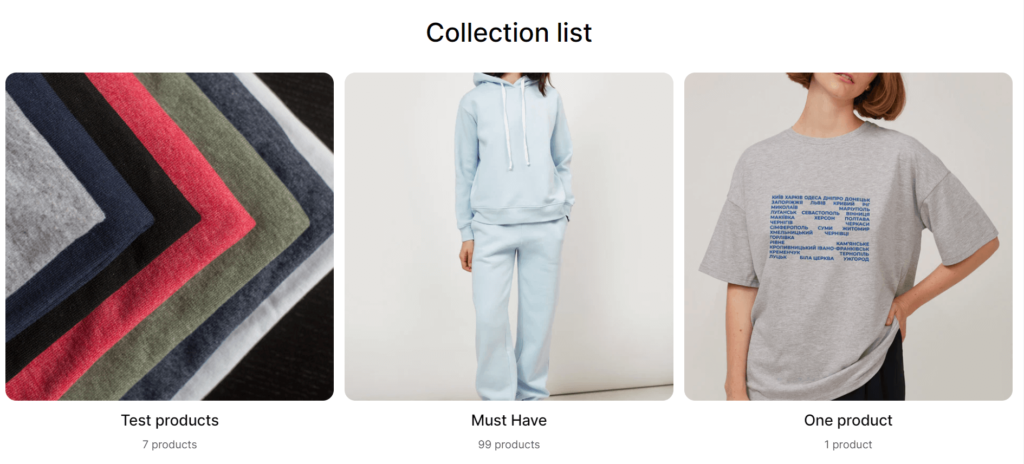 collection list 2