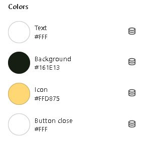 colors cart reminder