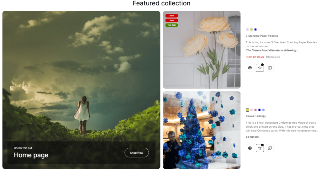 featured collection