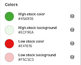 colors