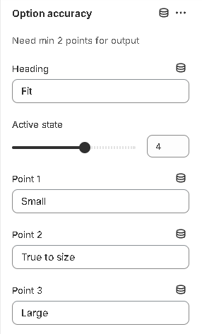option accuracy