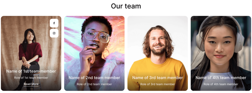our team
