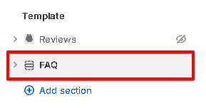 adding faq