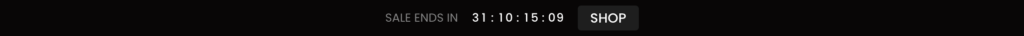 announcement bar countdown timer