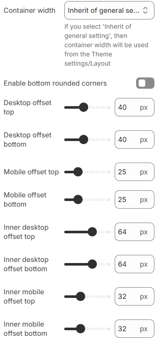 Benefits layout