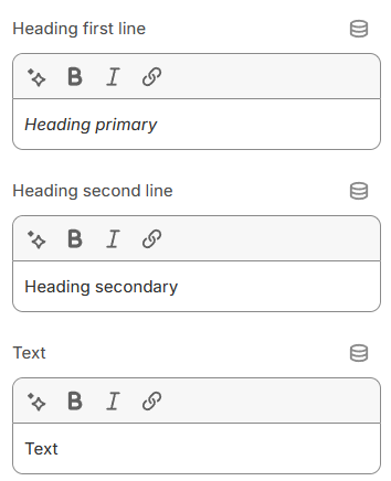 Best sellers settings