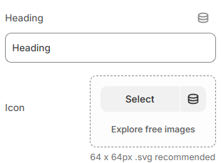 Benefits Blocks settings