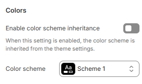 Blog posts colors