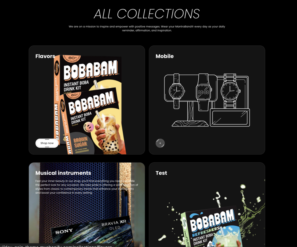 collections list