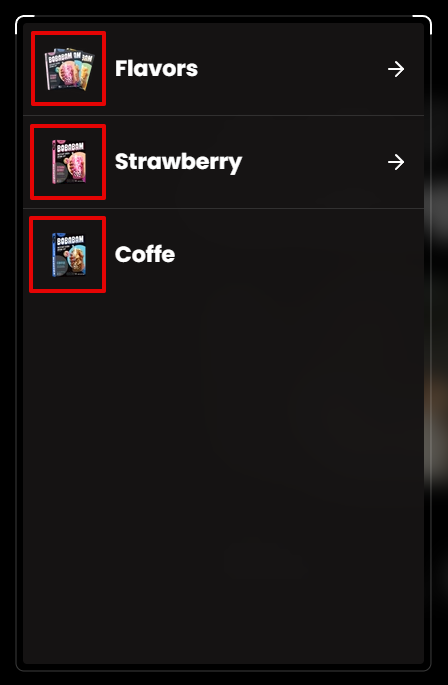header burger menu icon