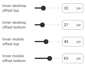 Products slideshow layout