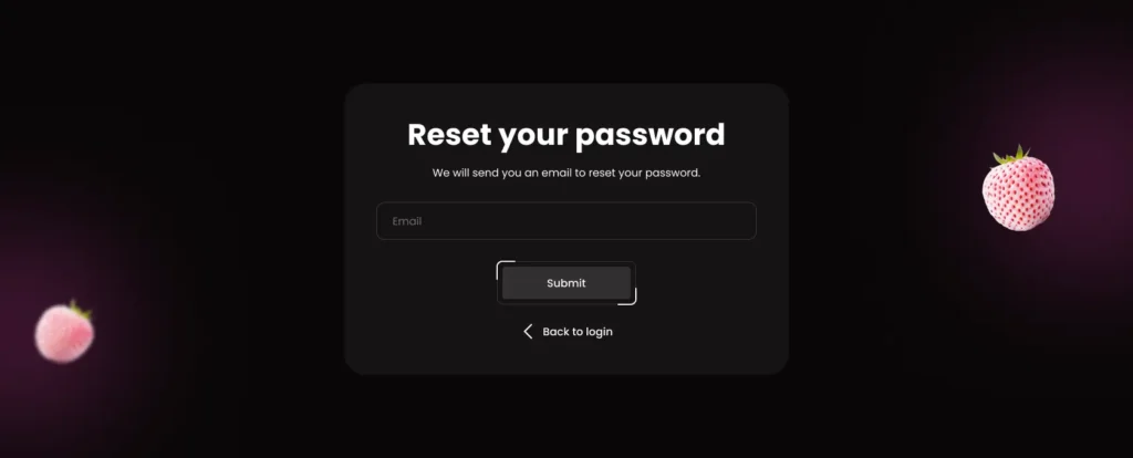 Login template 3