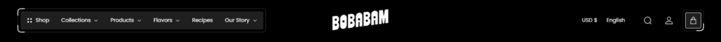 main menu
