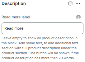 PDP block description