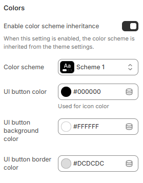 PDP colors