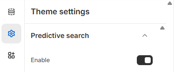 predictive search icon