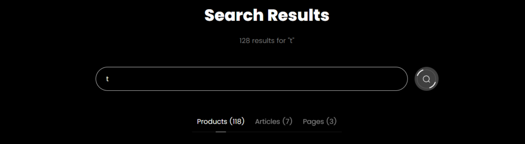 search page