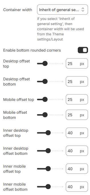 Shop by brand layout