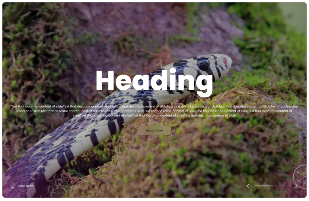 Slideshow HTML Video