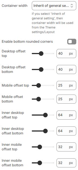Store telling layout