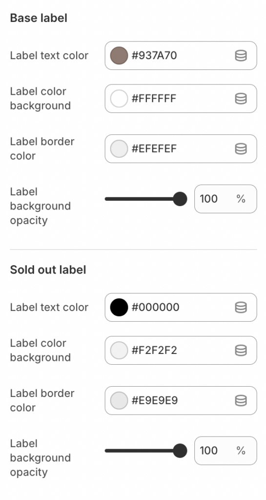 labels 2