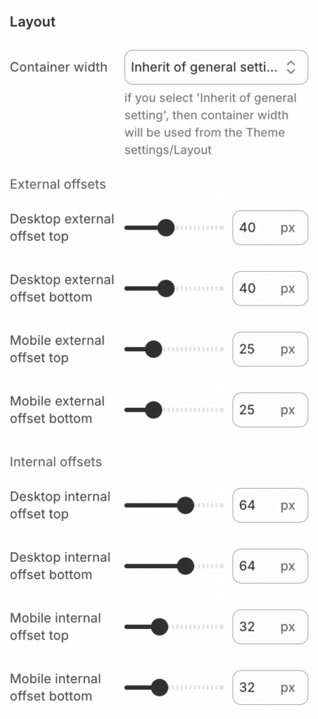 tab layout