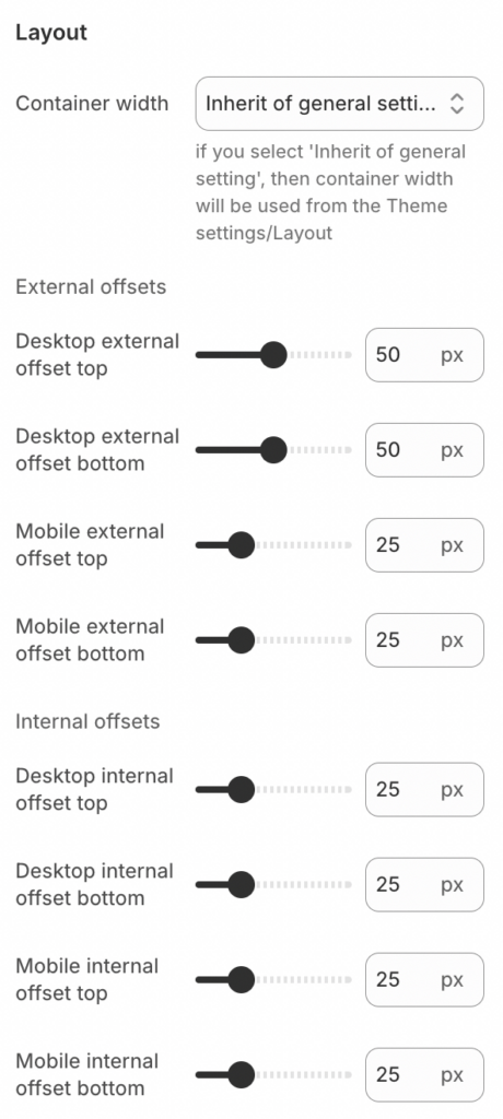 layout genral