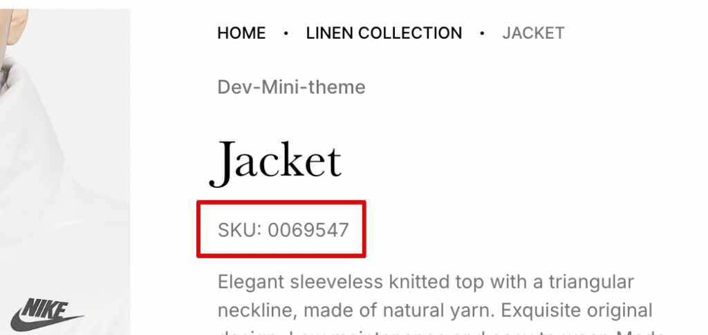 sku prod