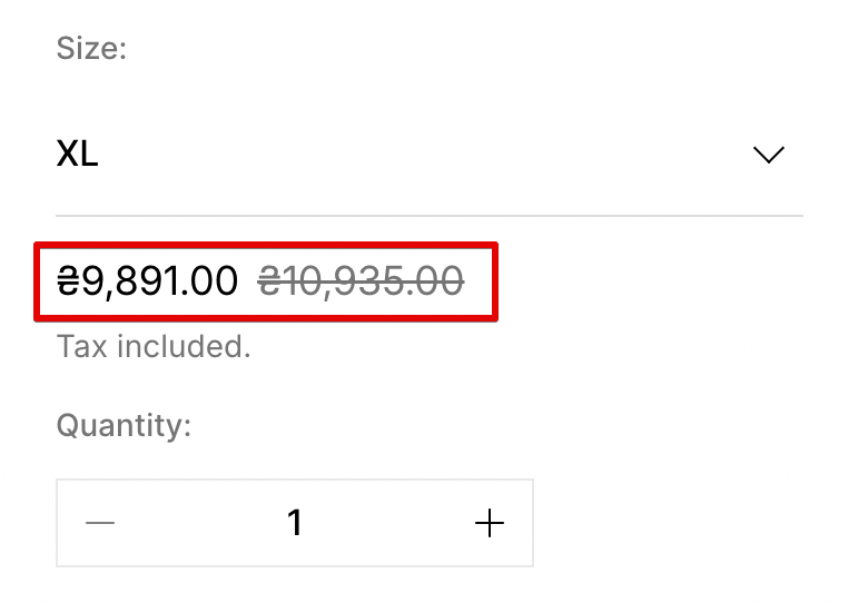 price