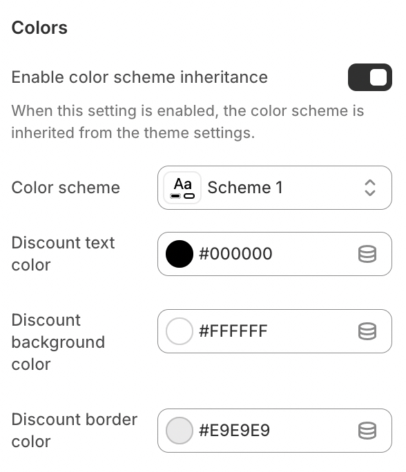 announcement color