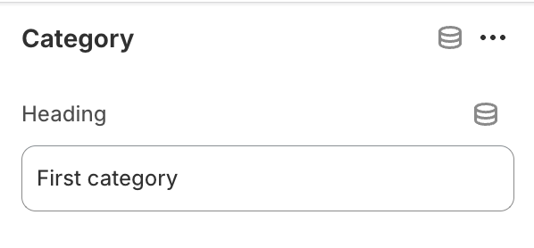 setting category