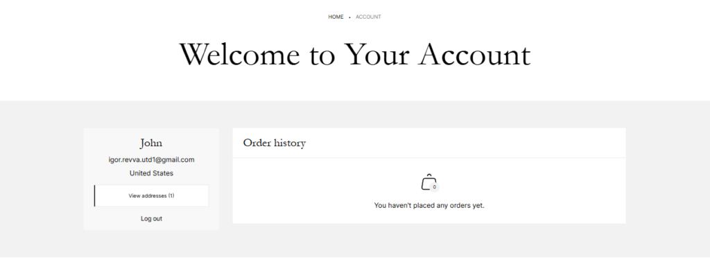 account