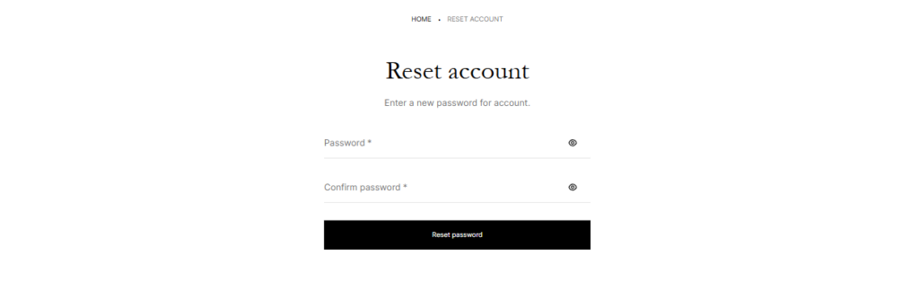 reset