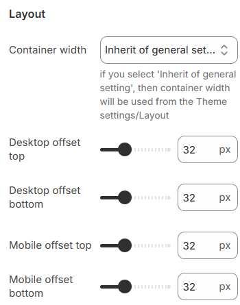image compares layout
