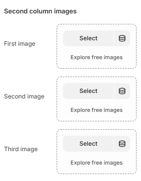 scroll-images-second-column